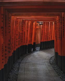 Corridor of temple