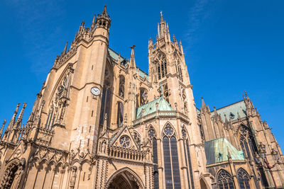 Low angle view of cathedral