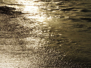 Full frame shot of rippled water