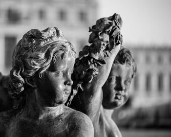 Close-up of statue