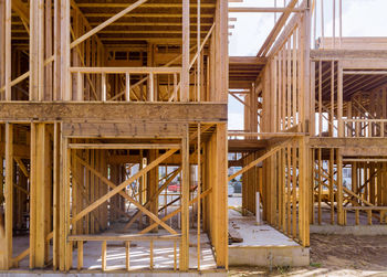 View of construction site