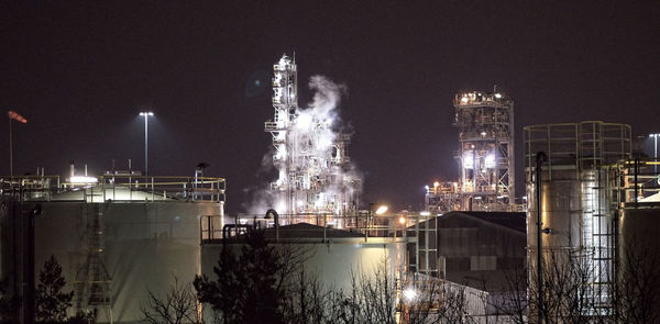 Industry by night