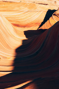 Full frame shot of the wave in arizona 