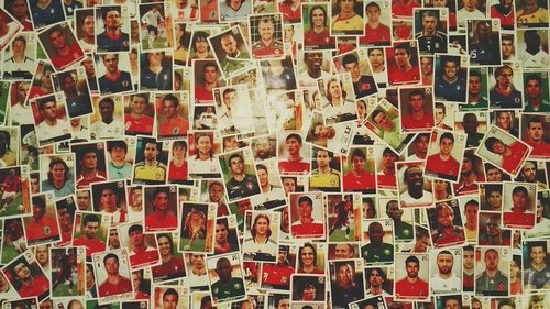 Full frame shot of objects