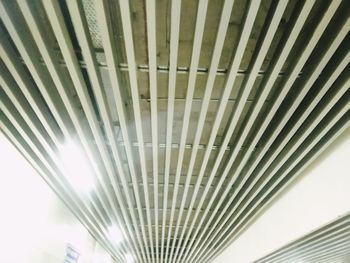 Low angle view of ceiling