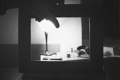 Close up of plant against blurred background