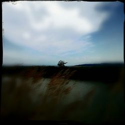 Scenic view of cloudy sky