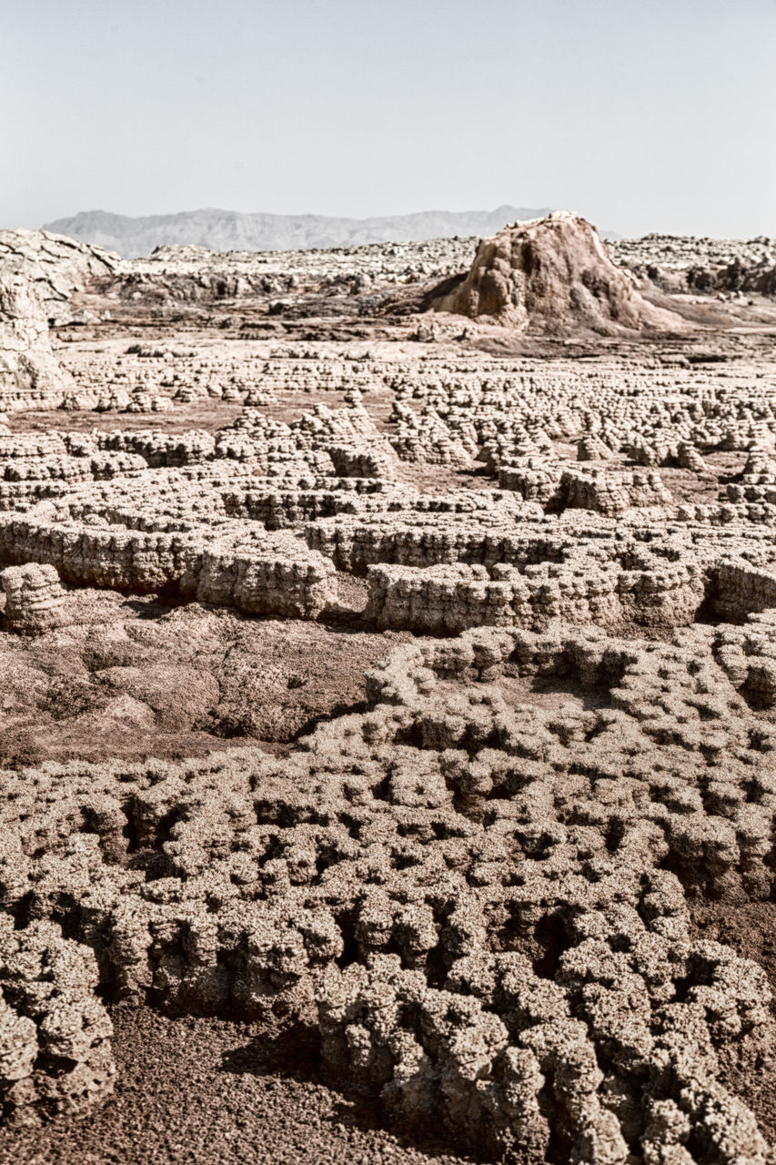 AERIAL VIEW OF DESERT