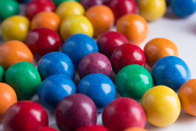 Close-up of multi colored candies