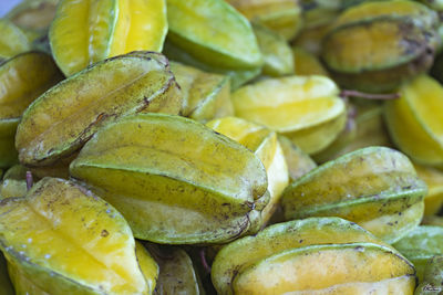 Full frame shot of food in market