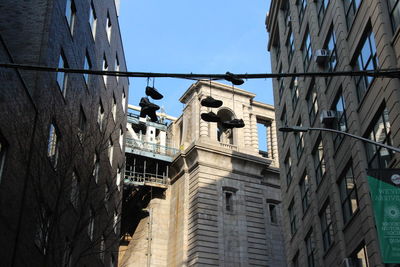 Low angle view of historic building against sky