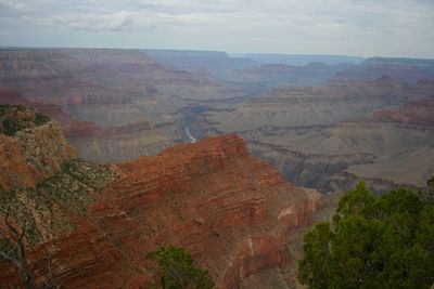 Scenic view of mountains