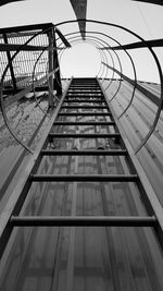 Low angle view of modern building