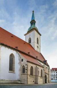 St martin's cathedral is roman catholic cathedral in bratislava, slovakia