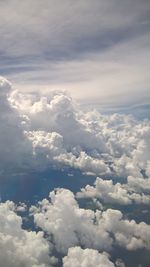 Low angle view of clouds in sky