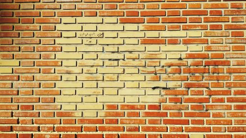 Full frame shot of brick wall