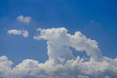 Low angle view of clouds in sky