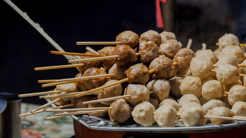 Close-up of food in container