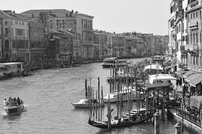 View of buildings at waterfront