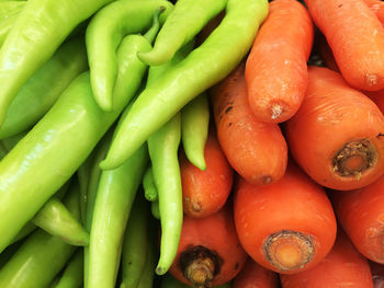 Full frame shot of vegetables