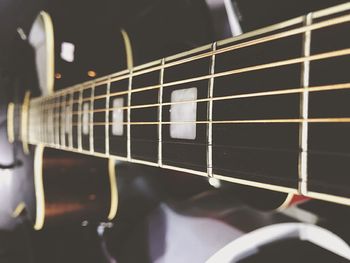 Close-up of guitar