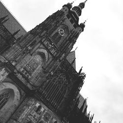 Low angle view of historical building