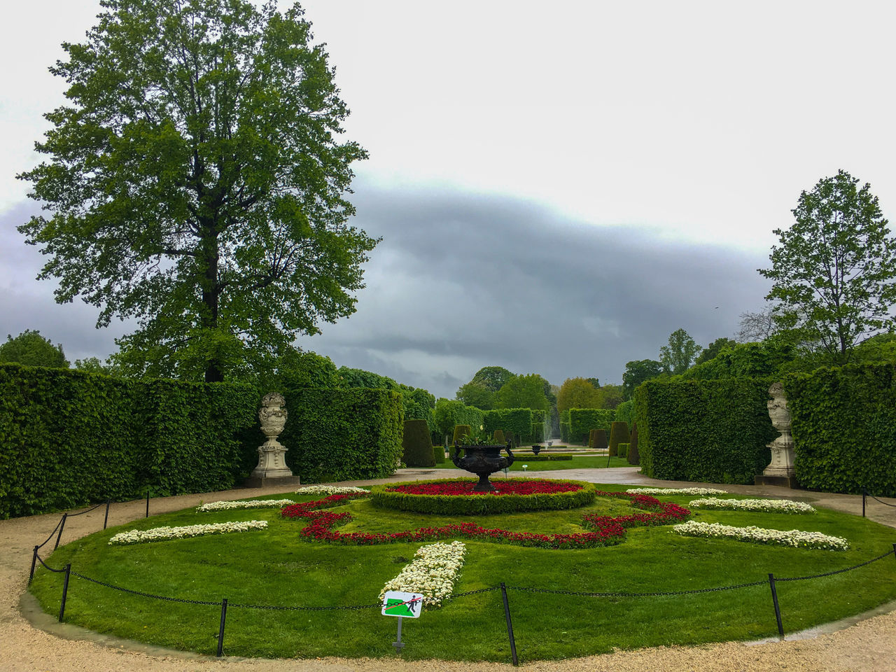 VIEW OF GARDEN IN PARK