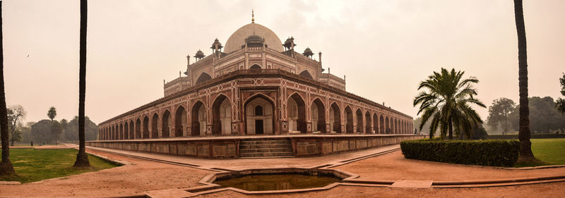 View of historic building against sky