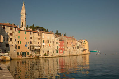 Buildings at waterfront