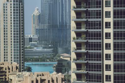 Modern buildings in city