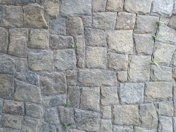 Full frame shot of stone wall