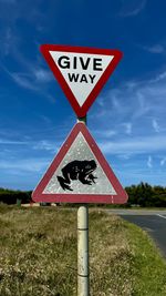 sign