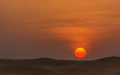 Desert sunset