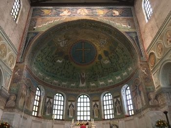 Low angle view of church
