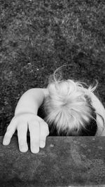 Close-up of girl hand with lizard