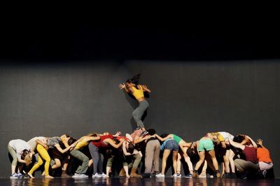 Group of people dancing