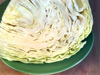 Close-up of bread in plate
