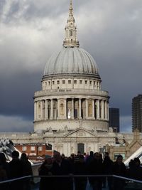 Low angle view of cathedral against sky