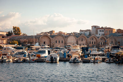Buildings in city