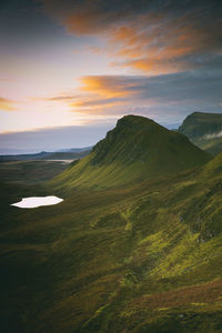 Autumn landscape of the scottish highlands, scotland xi