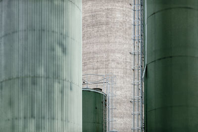 Metal structure in factory