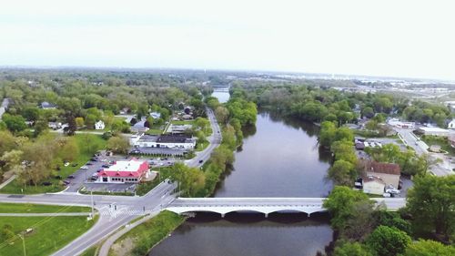 River with buildings in background