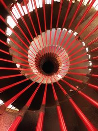 Close-up of red umbrella