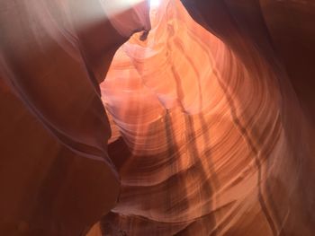 Rock formations in canyon