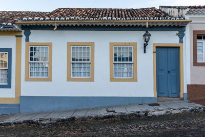 Facade of building