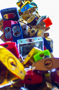 Close-up of toys toy