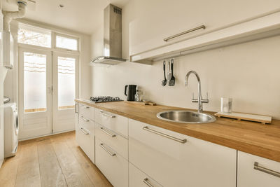 Interior of bathroom