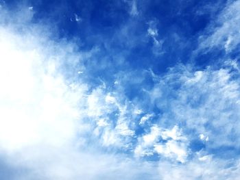Low angle view of sky