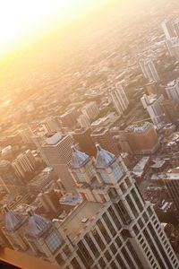 Aerial view of cityscape