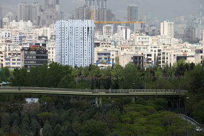 Modern buildings in city